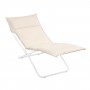 Bayanne Chaise Lounge Opale Lafuma Mobilier coloris Argile