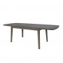 Table extensible COPENHAGUE en Durateck - Plateau en HPL ardise