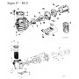 O-Ring-Pumpe Super II - RS II Hayward Nr. 4 Ref SPX3000S