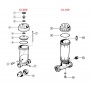 Couvercle intérieur Chlorinateur et Brominateur Hayward n°5 Ref CLX200B