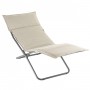 Bayanne Lounge Stuhl Lafuma Mobilier Beige auf Lager