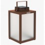 Traditionelle Solar Lampe aus CORTEN Aluminium 40cm Les Jardins TINK234