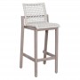 Hocker COPENHAGUE Duratek Flachseil beige meliert TAB4268