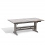 Table extensible HEGOA 190-280cm aluminium muscade